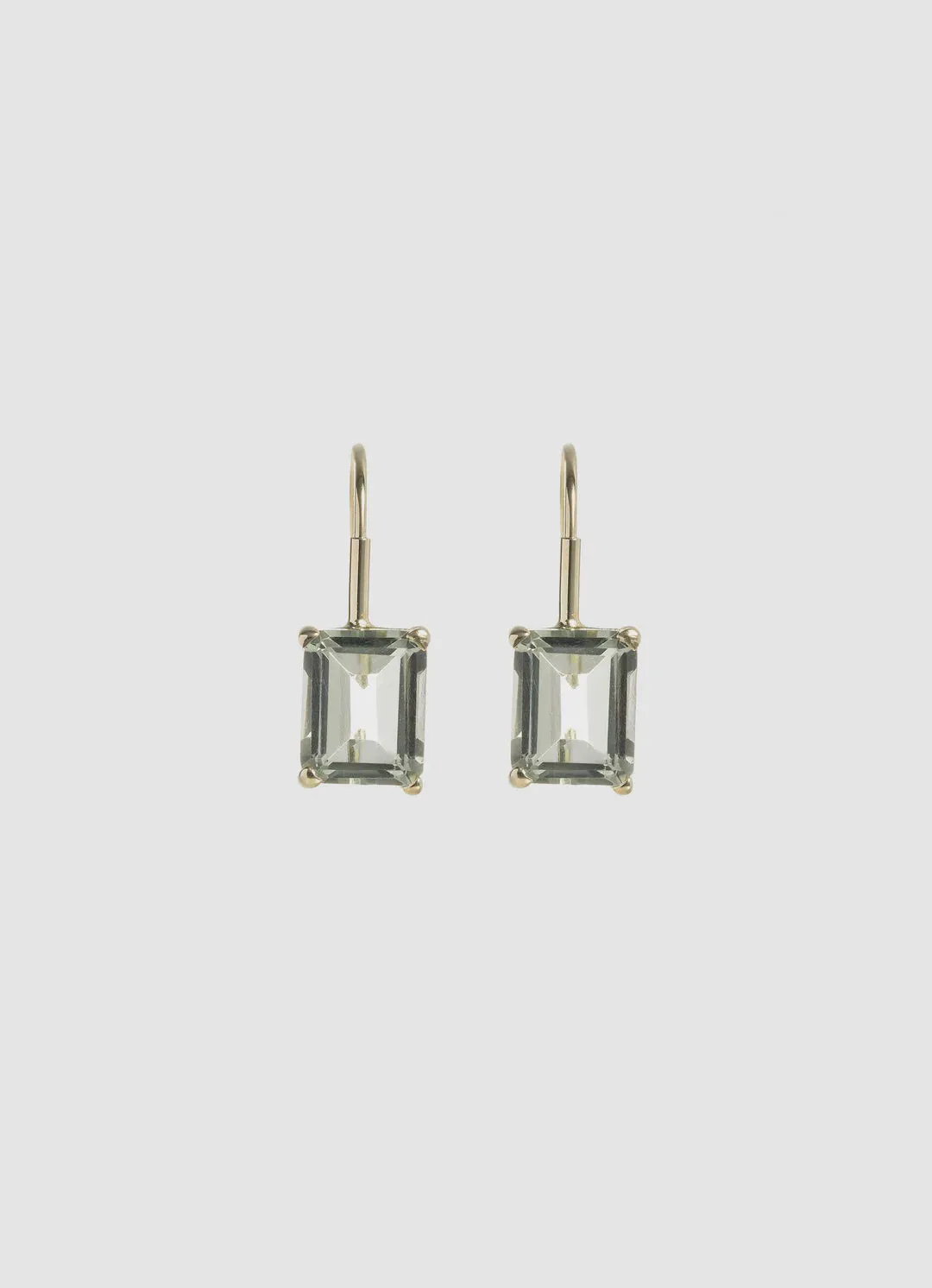 COVET HANDMADE - CLAUDIA CLASSIC PETITE GREEN AMETHYST GOLD