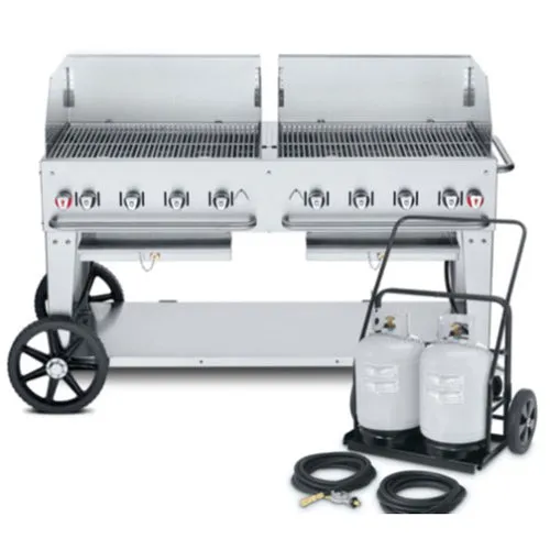 Crown Verity CV-MCC-60WGP Mobile Grill 58"