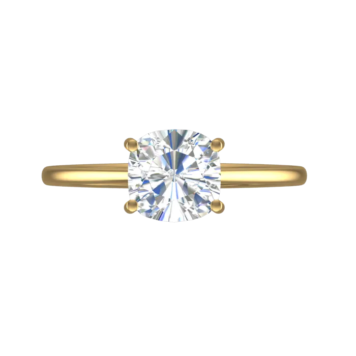 Cubic Zirconia Engagement Ring- Customer Designed Style 5391