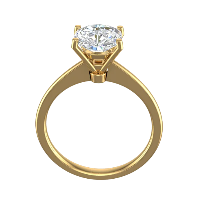 Cubic Zirconia Engagement Ring- Customer Designed Style 5391