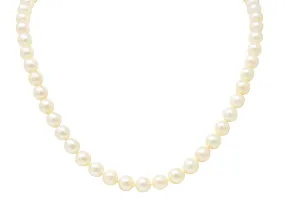 David Webb Cultured Pearl Lapis 18 Karat Gold Strand Necklace Circa 1960