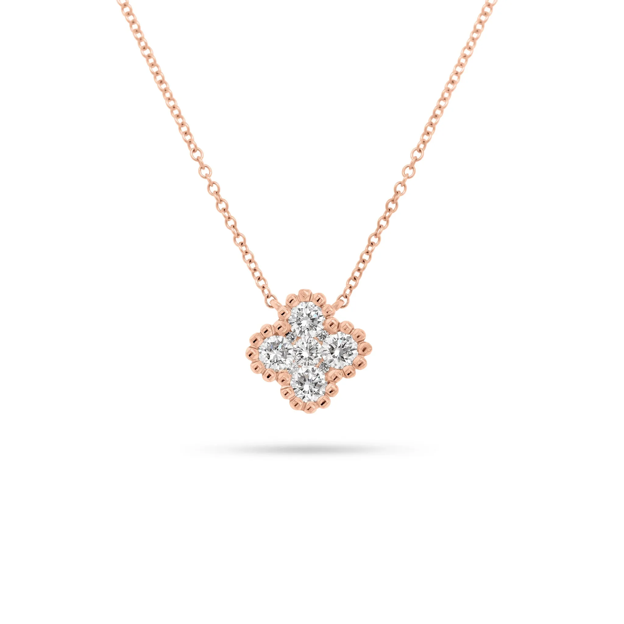 Diamond Clover Necklace