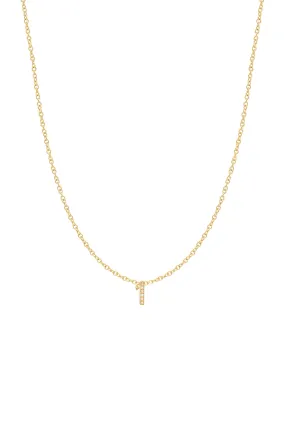 Diamond Number Necklace