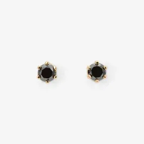 E1903BK | 3.5mm Black Diamond Studs