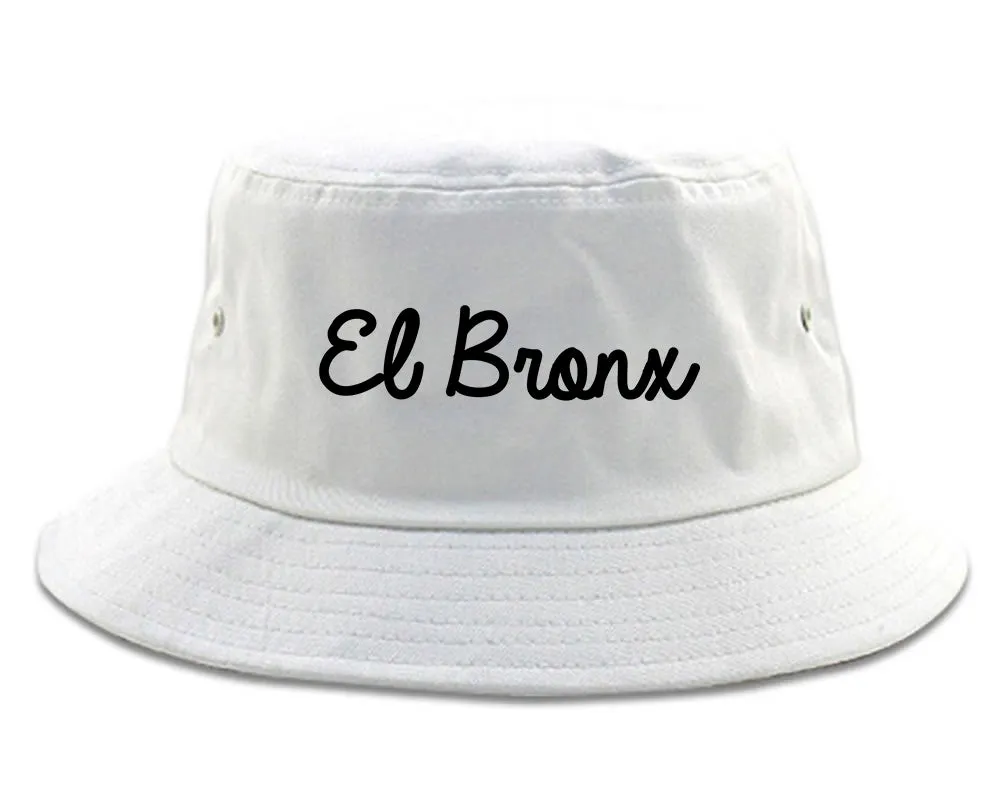 El Bronx Spanish Script Mens Bucket Hat