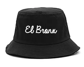 El Bronx Spanish Script Mens Bucket Hat