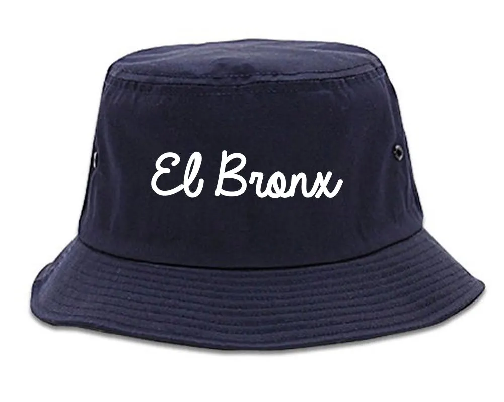 El Bronx Spanish Script Mens Bucket Hat