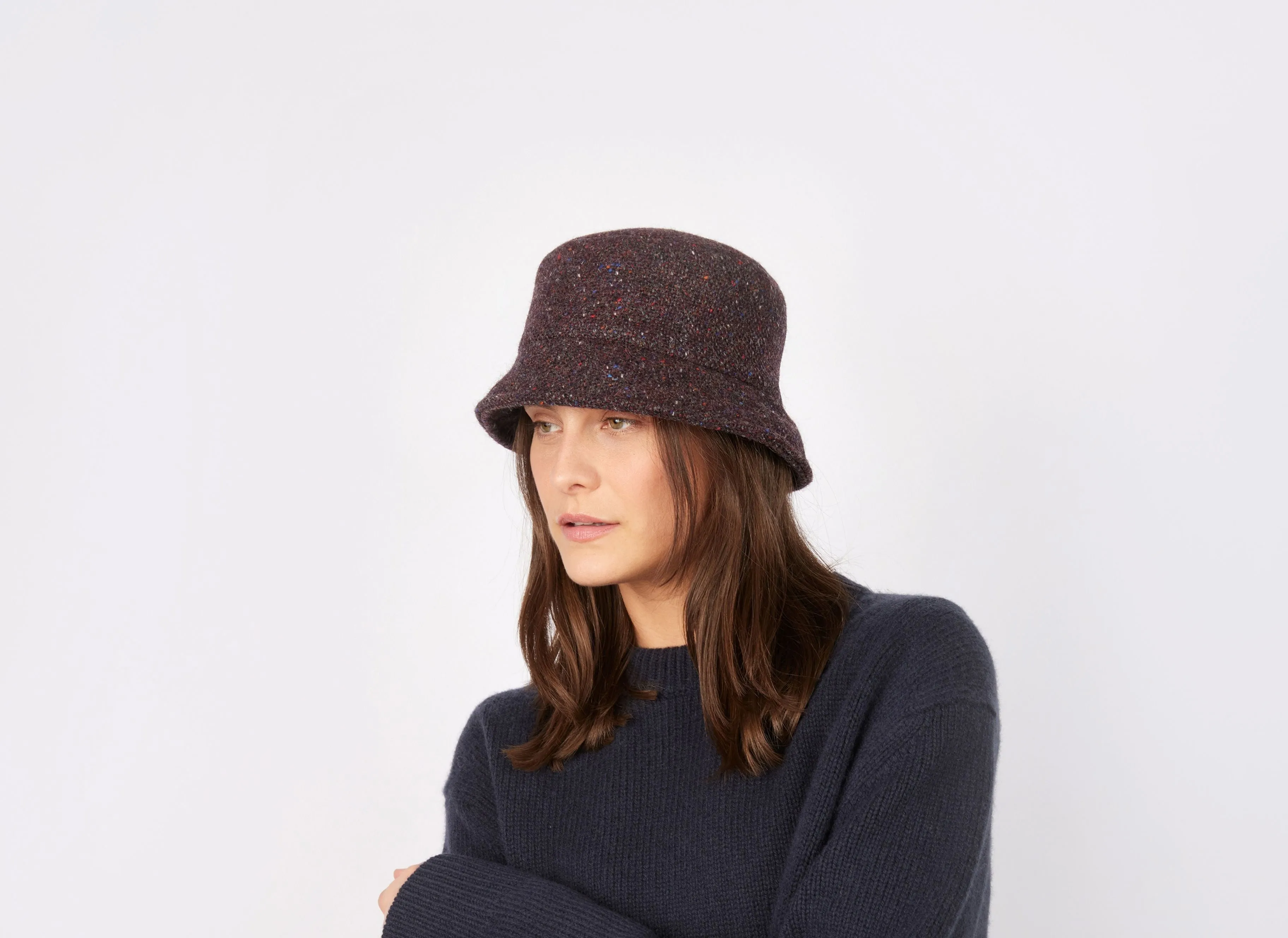 Eleanor Hat Tweed