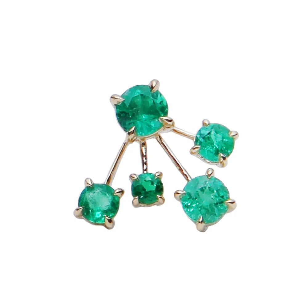 Emerald Constellation Earrings