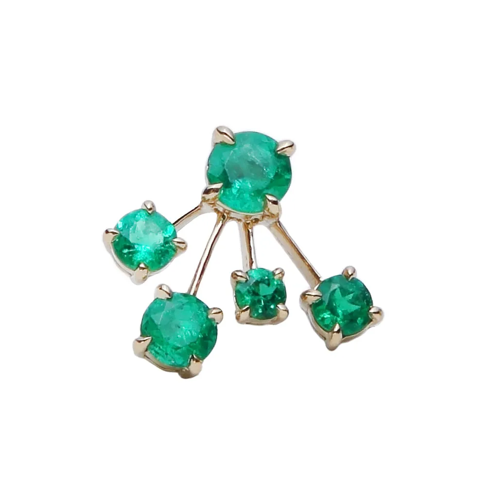 Emerald Constellation Earrings