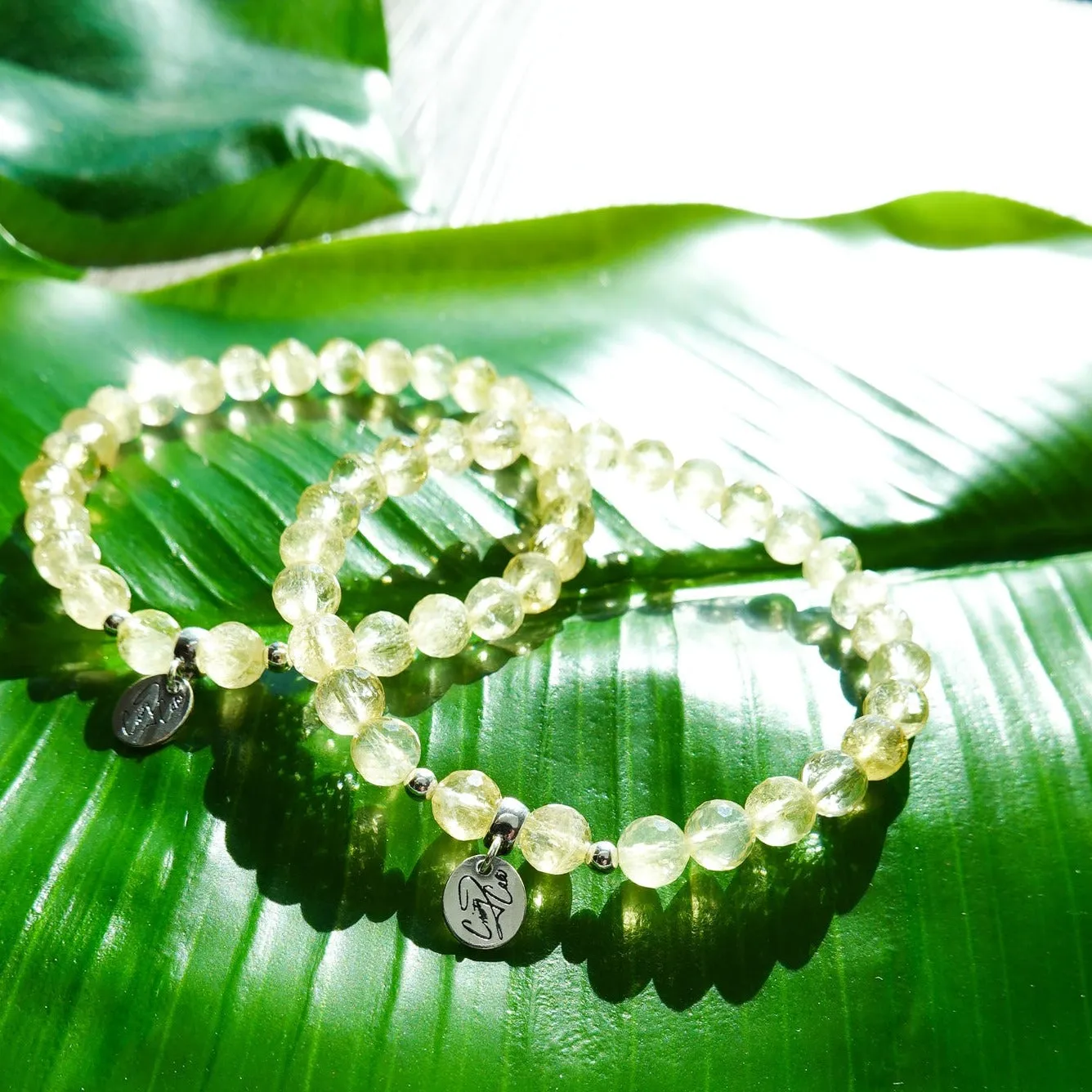 Energizing Citrine Signature Stretch Bracelet