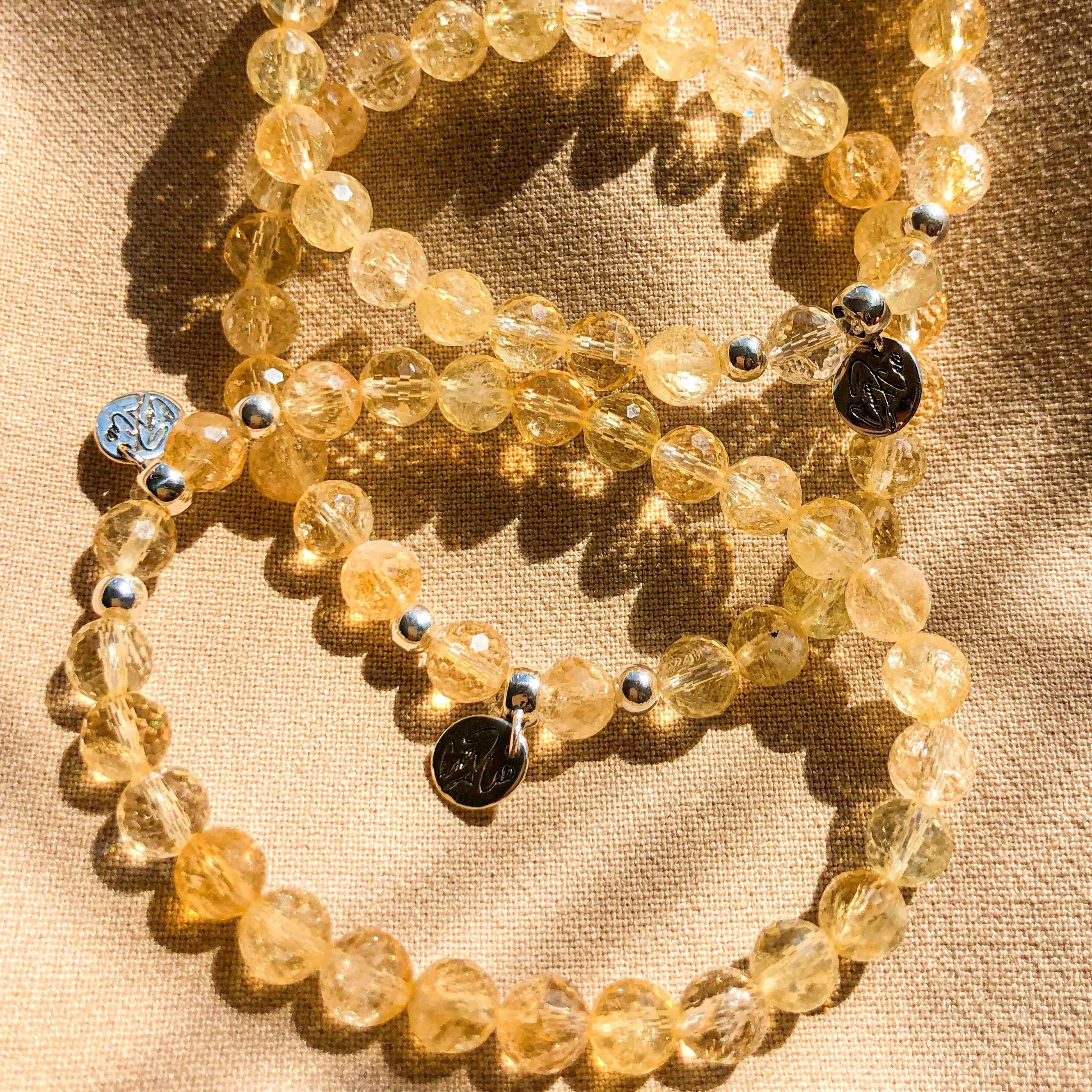 Energizing Citrine Signature Stretch Bracelet