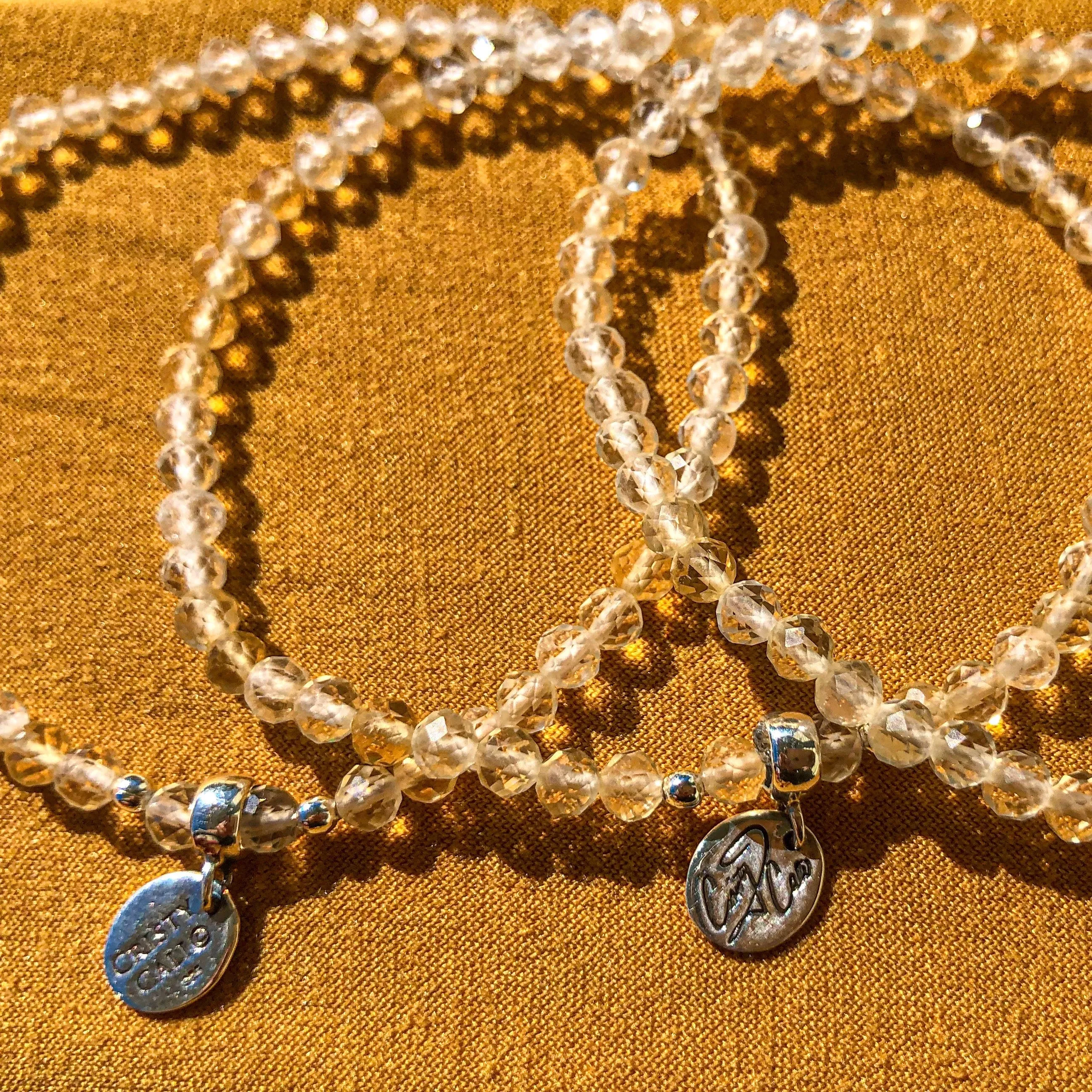 Energizing Citrine Signature Stretch Bracelet