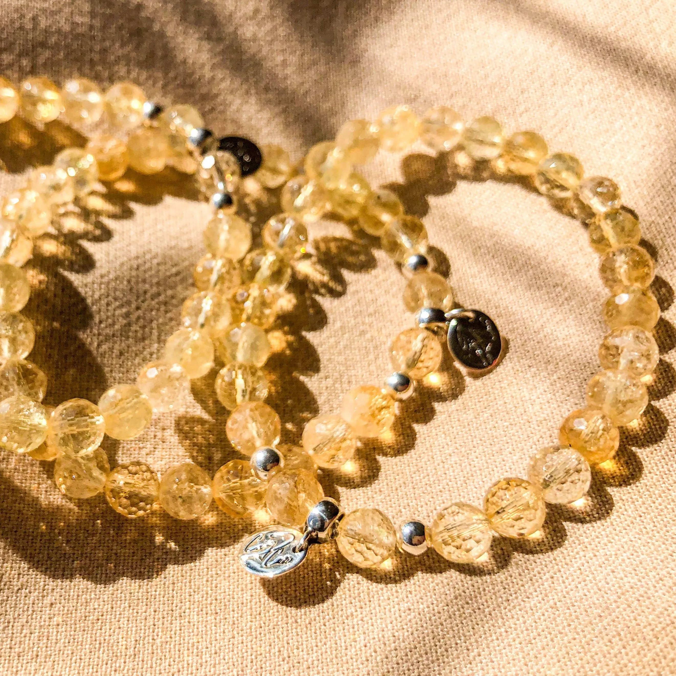 Energizing Citrine Signature Stretch Bracelet