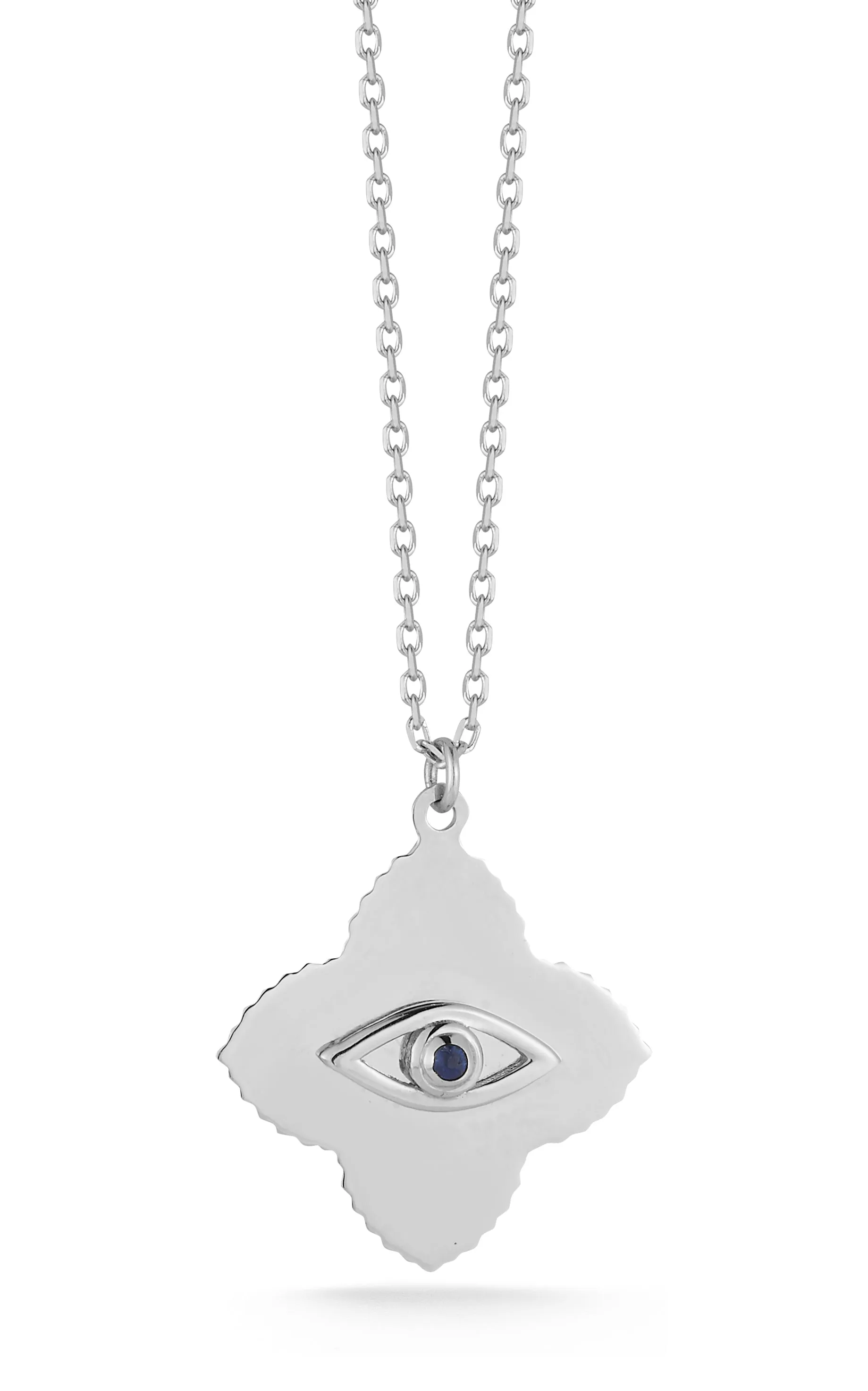 Evil Eye X Clover Necklace