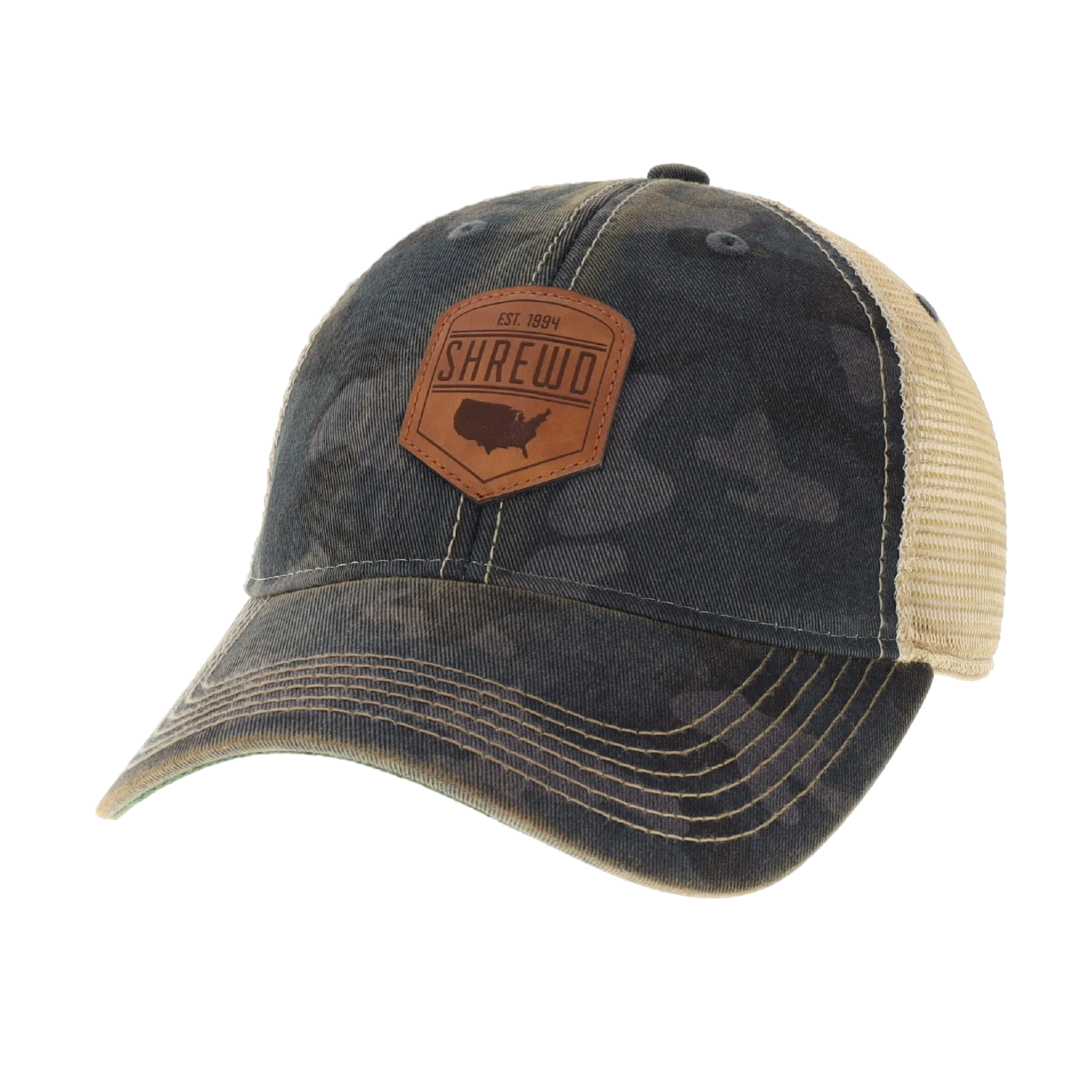 Fort Hat - Navy Field Camo