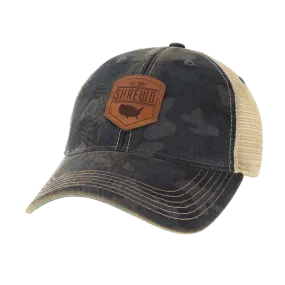 Fort Hat - Navy Field Camo