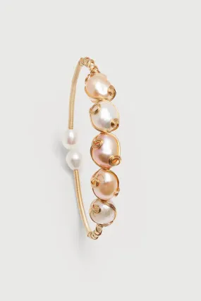 Freshwater Pearl Bracelet Cuff