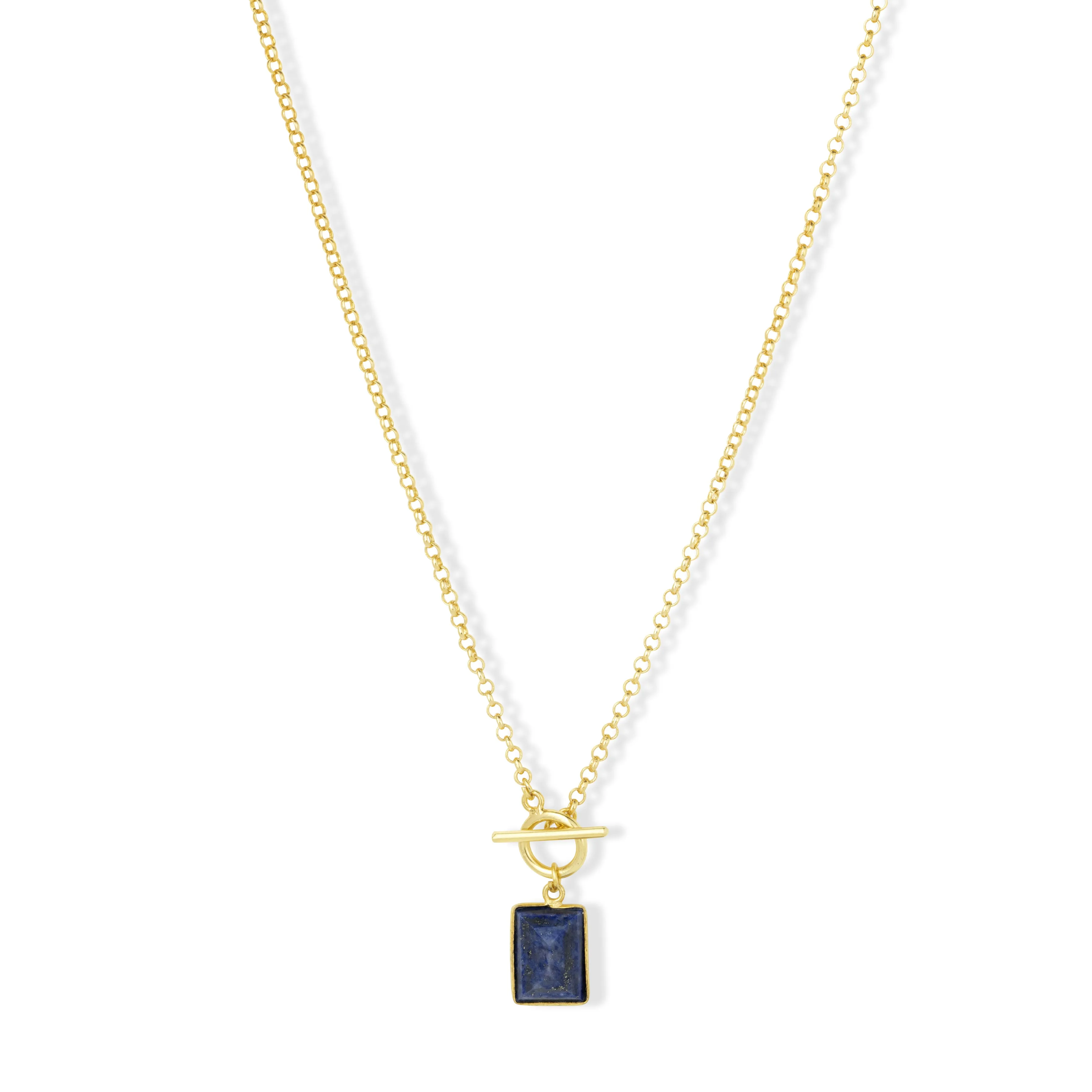 Freya Necklace Lapis Lazuli