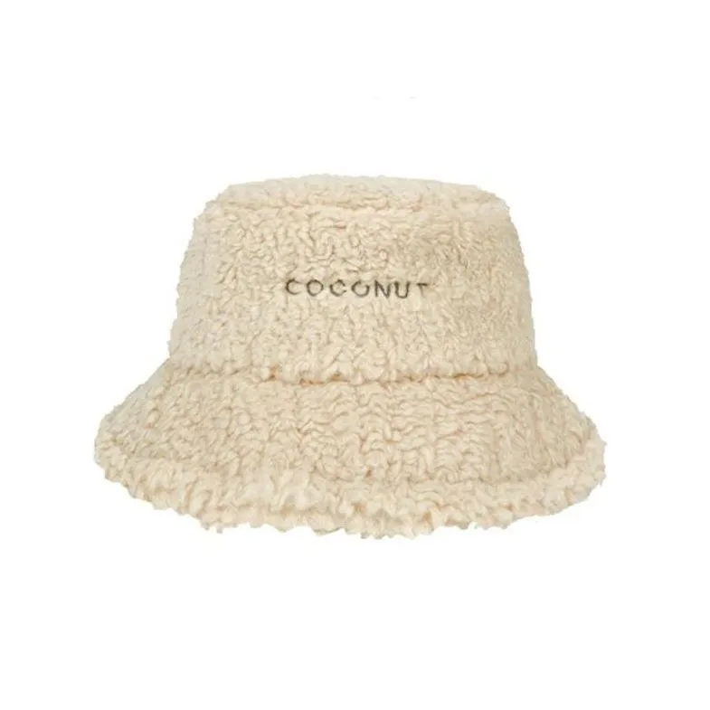 Fuzzy Warm Plush Bucket Hat