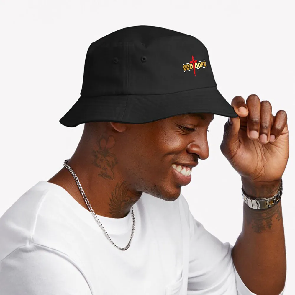 God Is Dope Christian Faith Believer Idea Bucket Hat