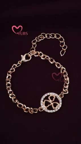 Golden Love Trio Bracelet