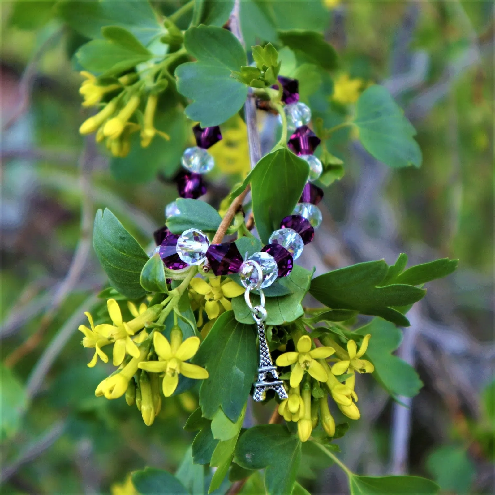 Handmade Glass Beaded Stretch Bracelets