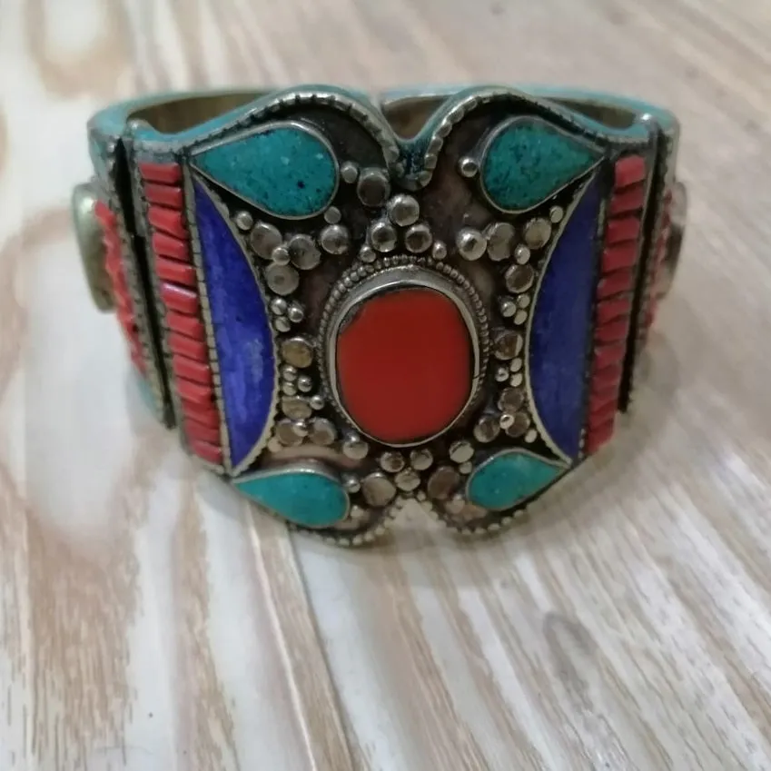 Handmade Nepalese Vintage Cuff Bracelet