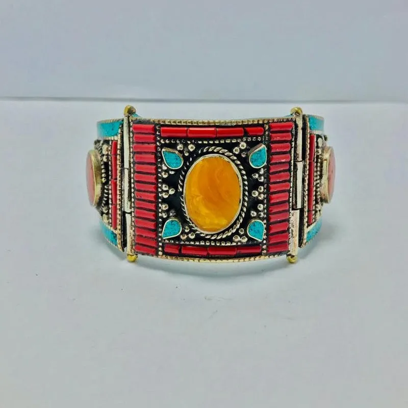 Handmade Nepalese Vintage Cuff Bracelet