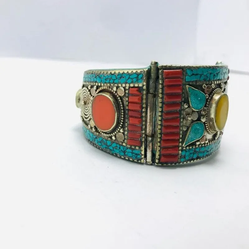 Handmade Nepalese Vintage Cuff Bracelet