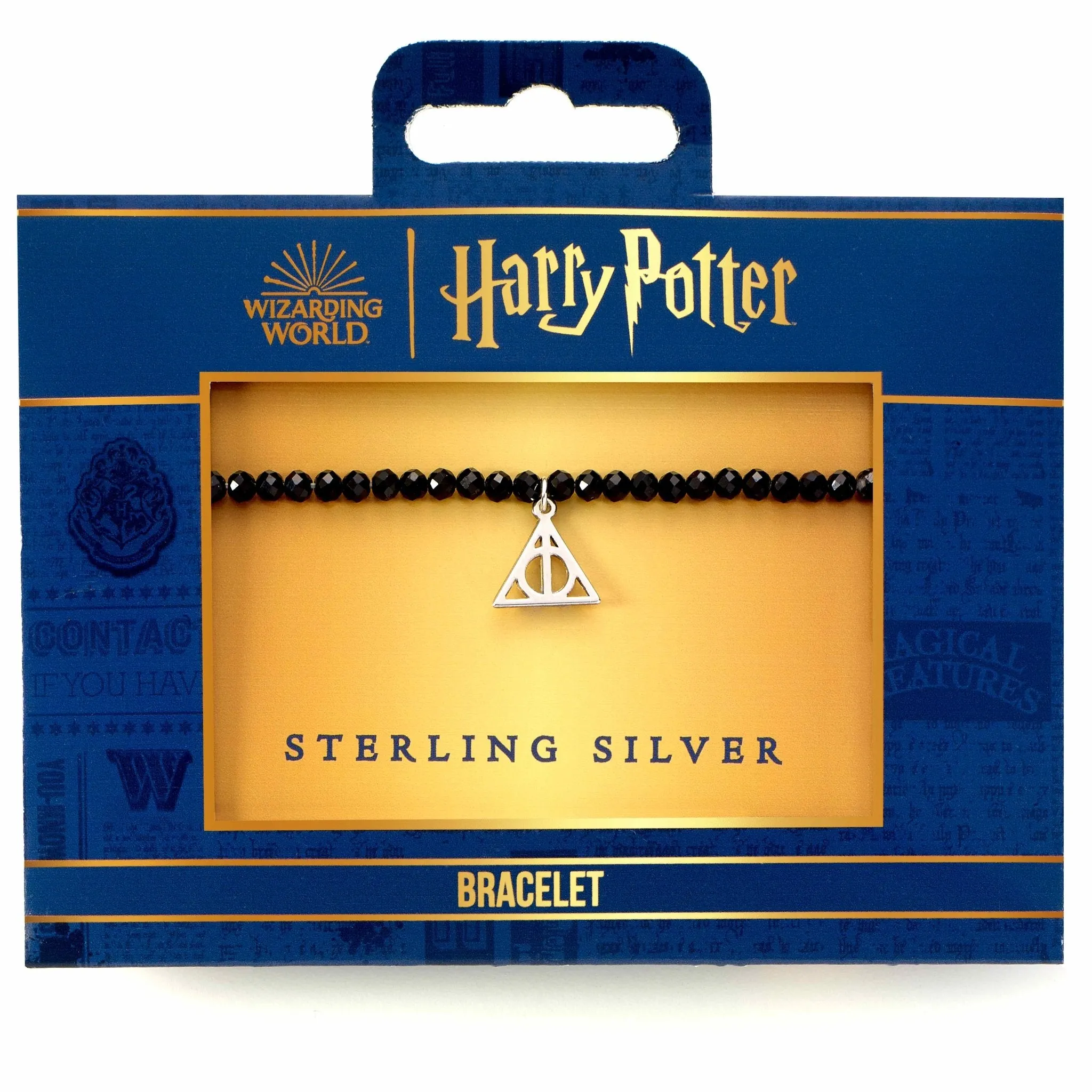 Harry Potter Semi Precious Stone Deathly Hallows Charm Bracelet HPCR0529