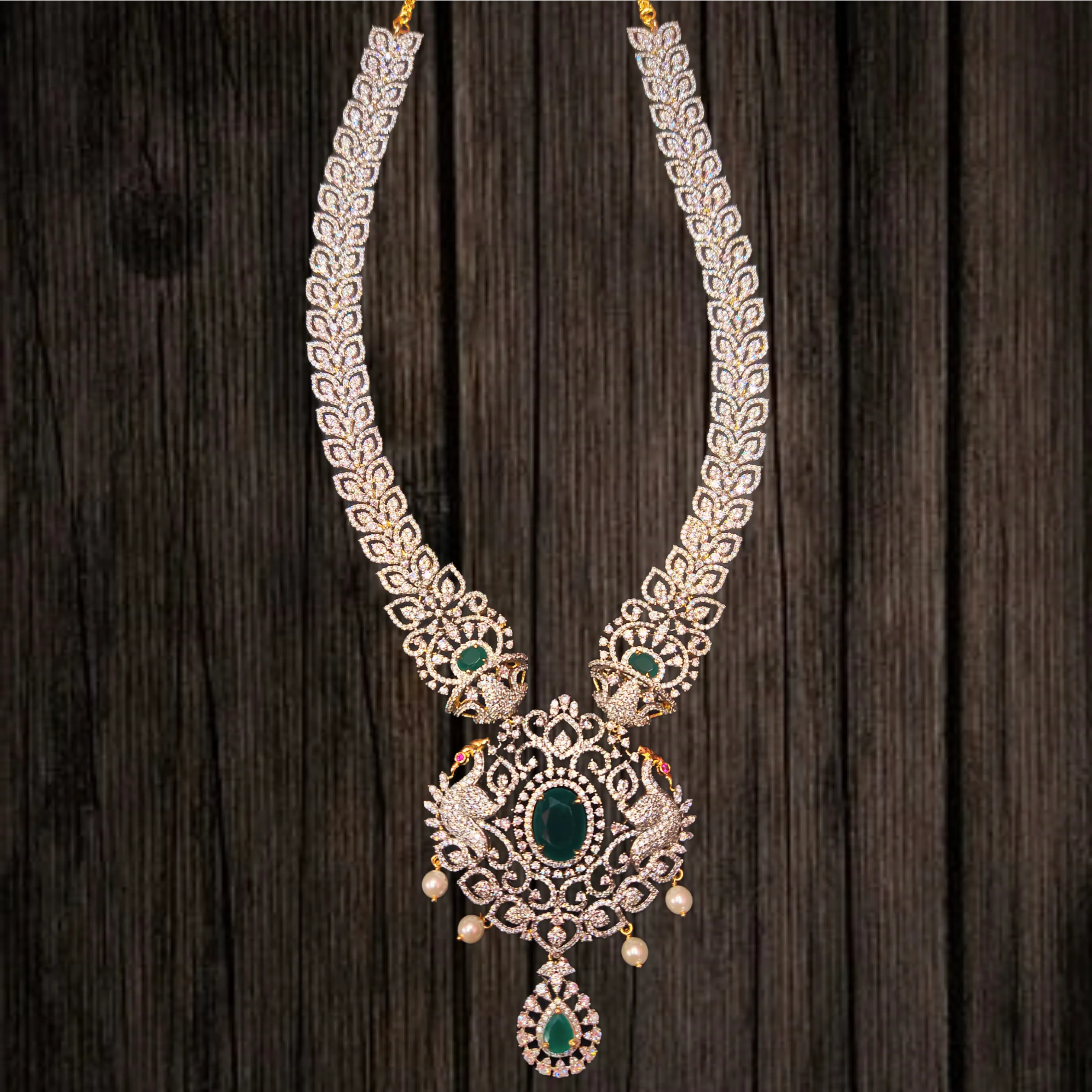 Indulge in Elegance with ASP Fashion Jewelry's Bridal Diamond Haram