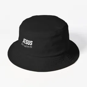 Jesus Is With Me Motivational Spiritual Religious Bible Holy Bucket Hat