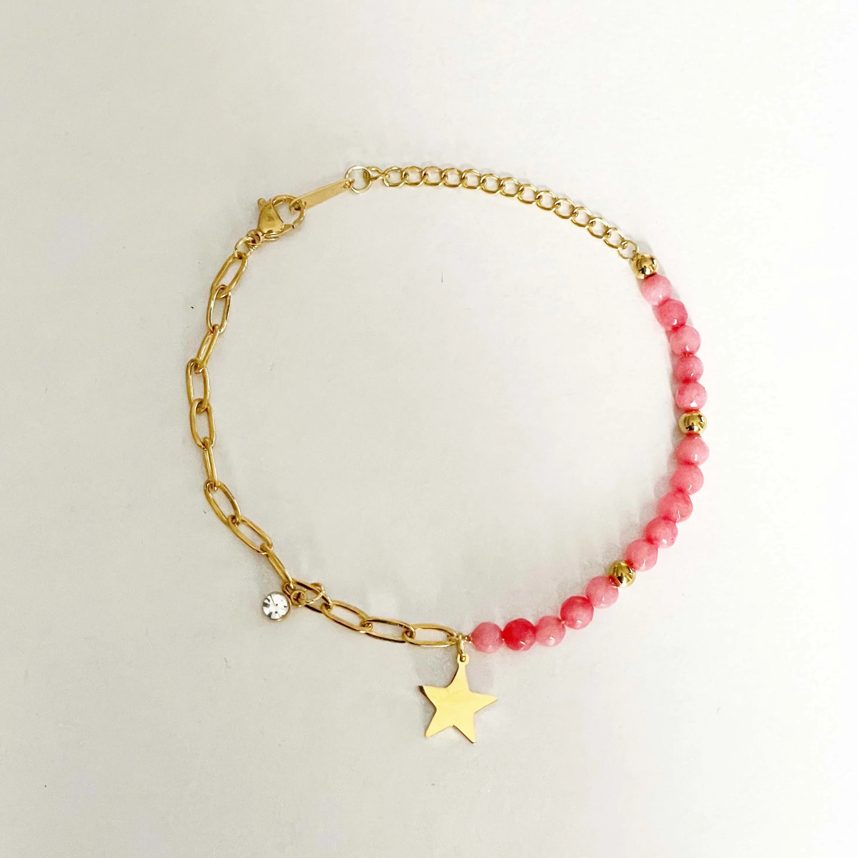 Juno Luxe 18k Gold Plated Star Bracelet