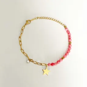 Juno Luxe 18k Gold Plated Star Bracelet