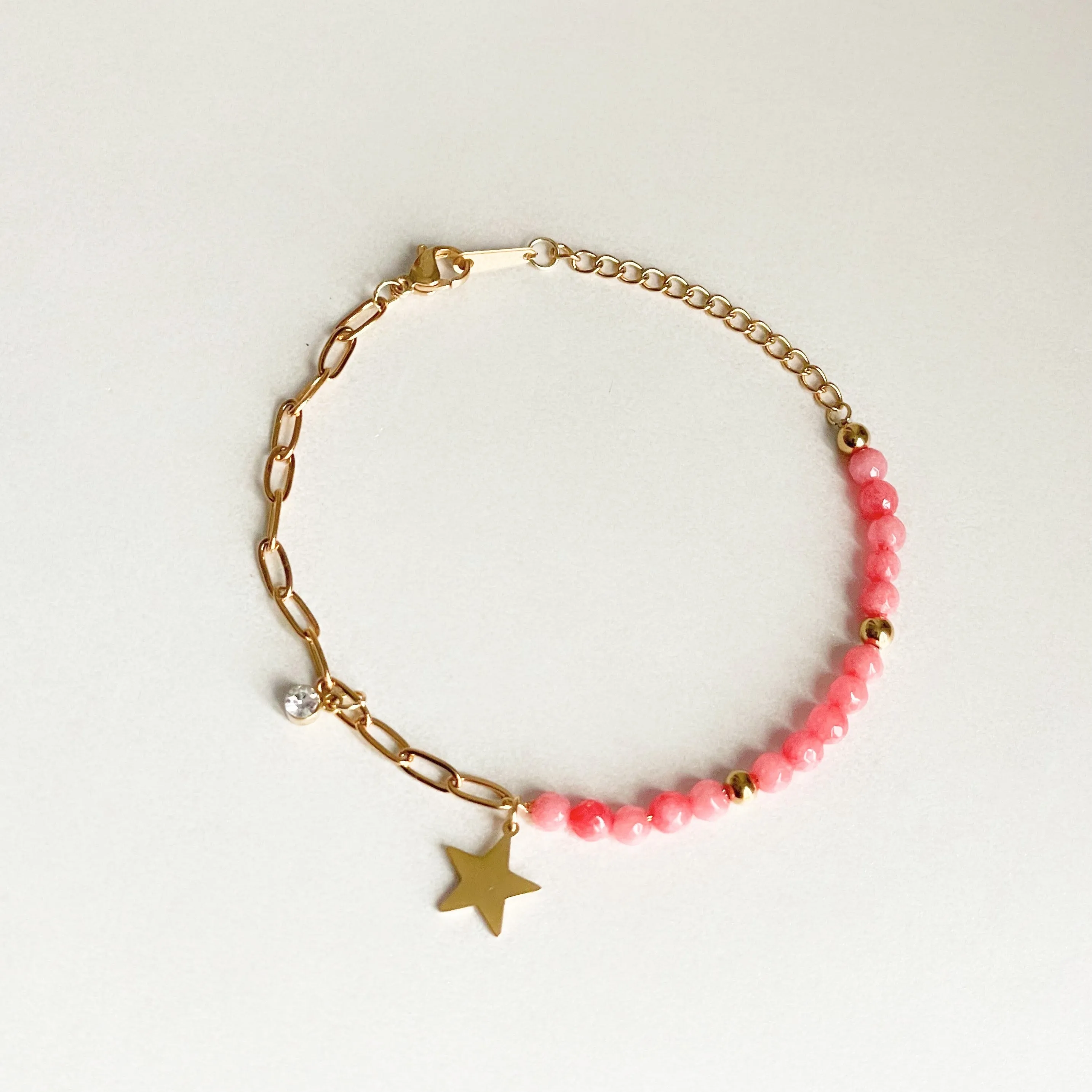 Juno Luxe 18k Gold Plated Star Bracelet