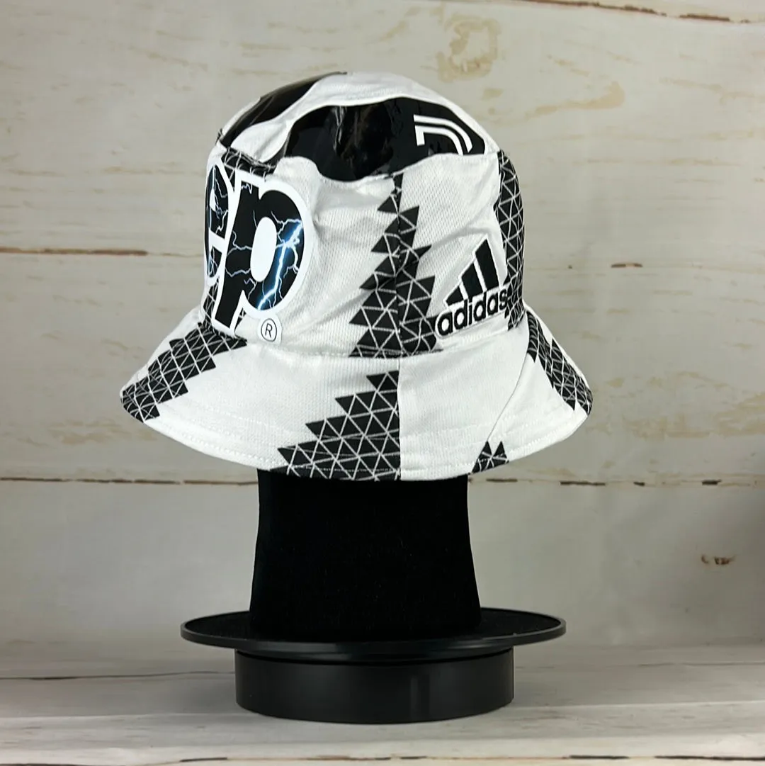 Juventus 22/23 Upcycled Home Shirt Bucket Hat