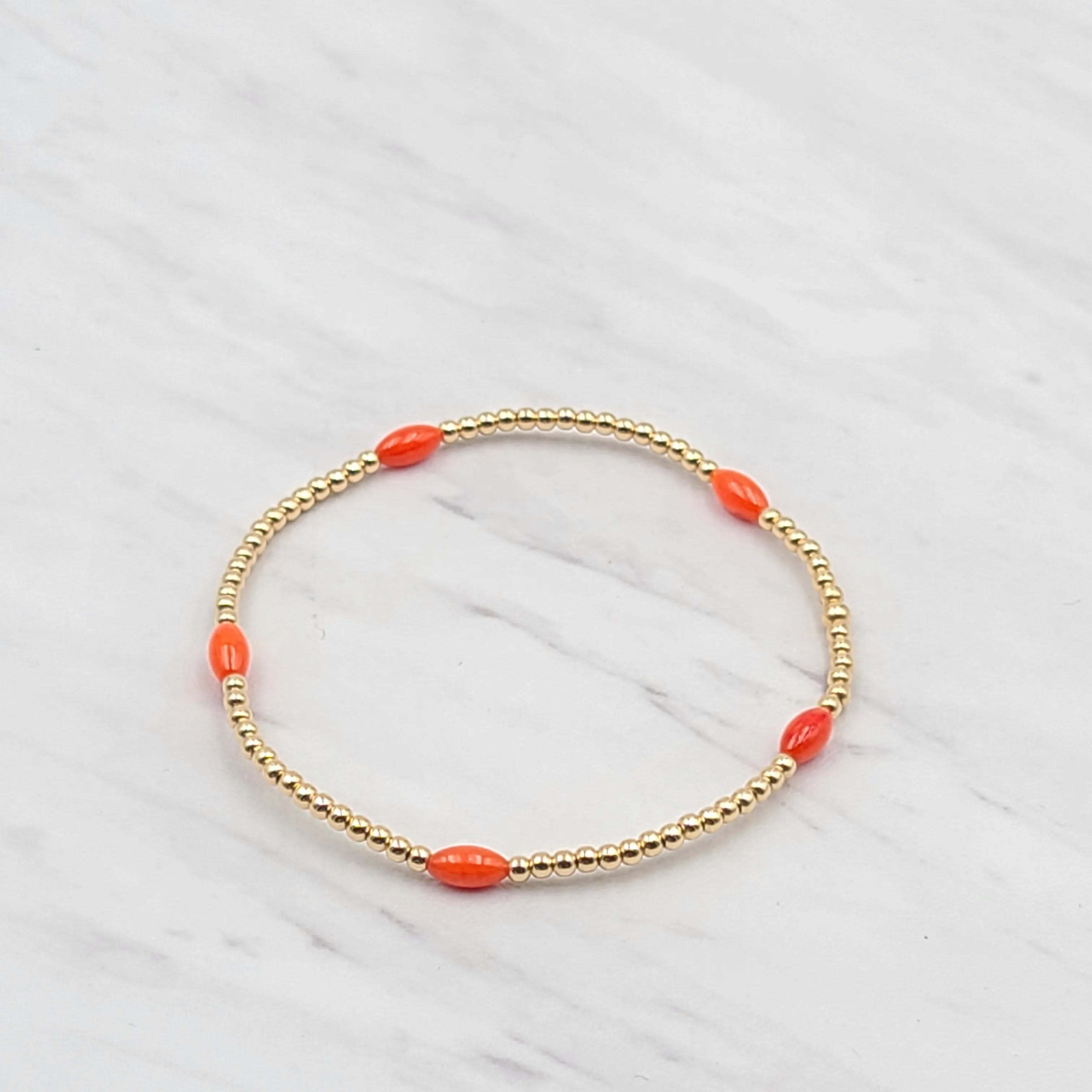 Kendall Coral Bracelet