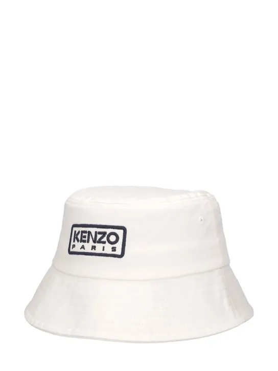 Kenzo Kids   Cotton twill bucket hat 