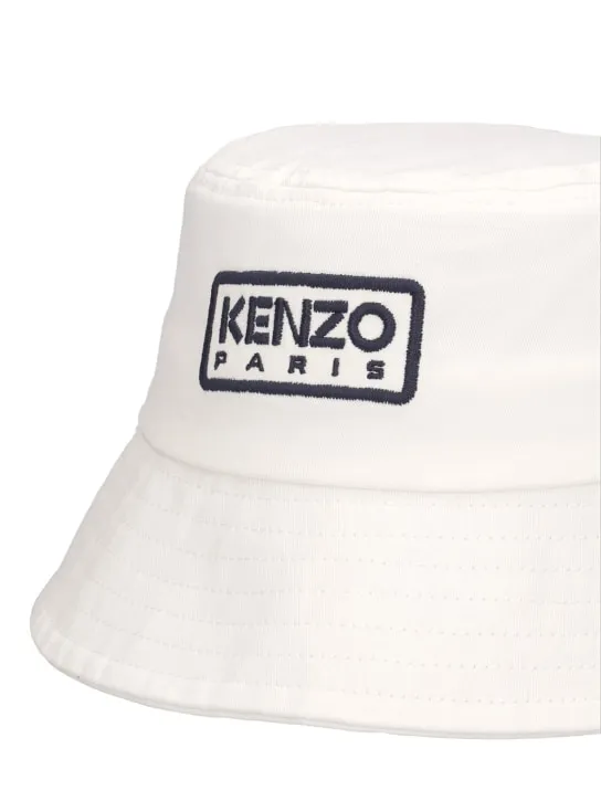 Kenzo Kids   Cotton twill bucket hat 