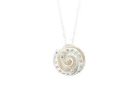 Koru Symbol inspired pendant