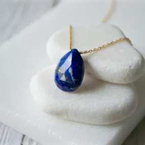 Lapis & Gold Fill Necklace