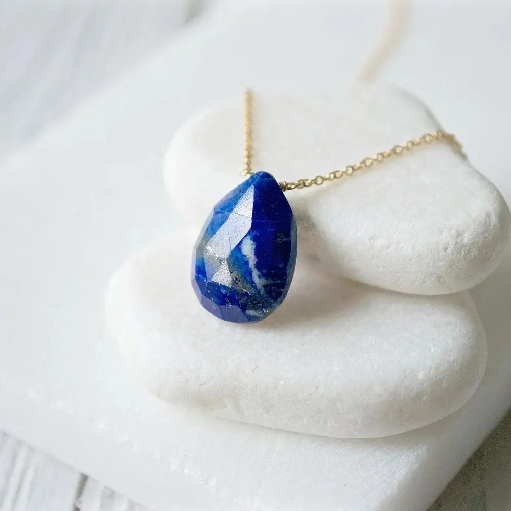 Lapis & Gold Fill Necklace