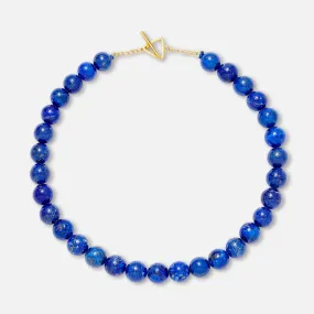 Lapis Bead Necklace