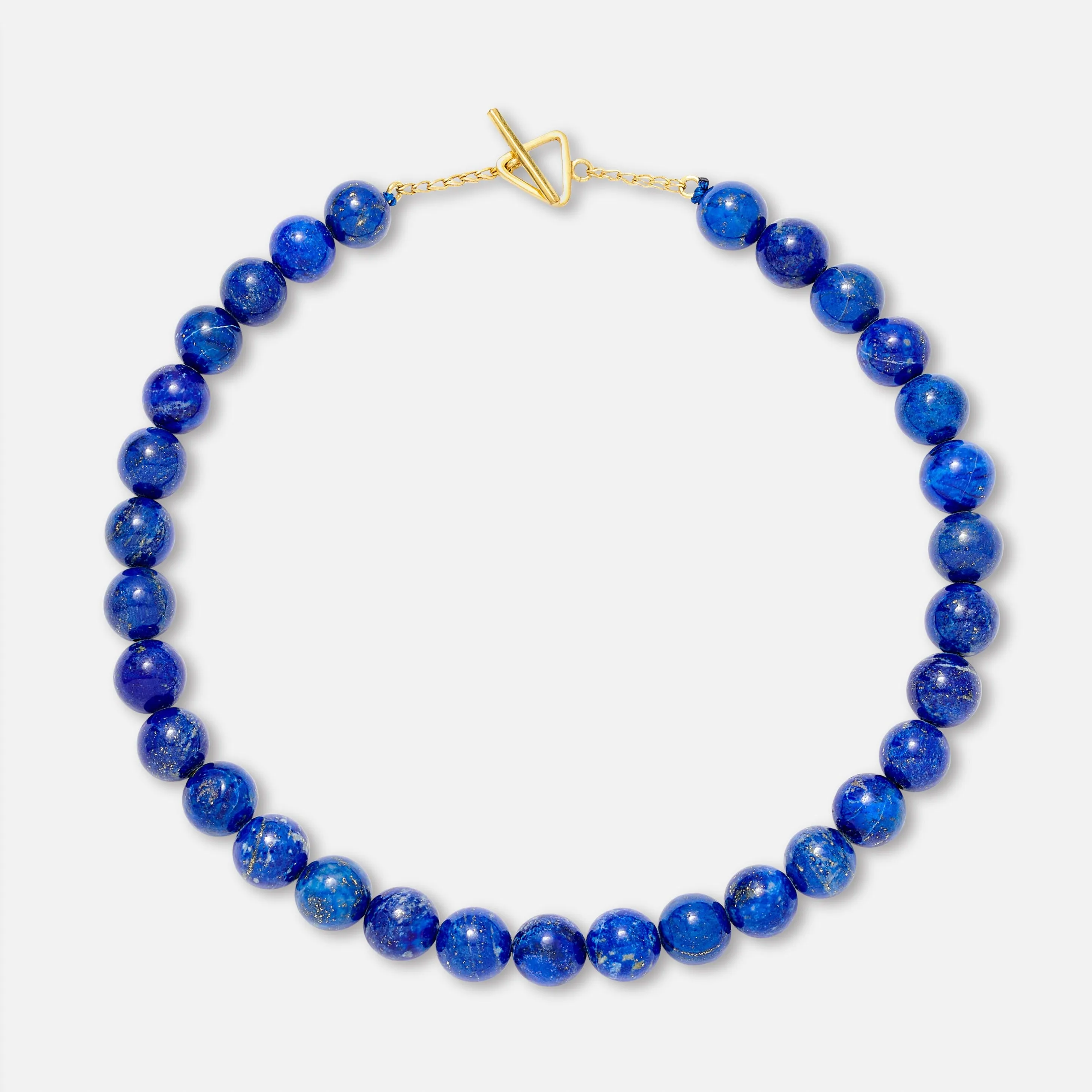 Lapis Bead Necklace