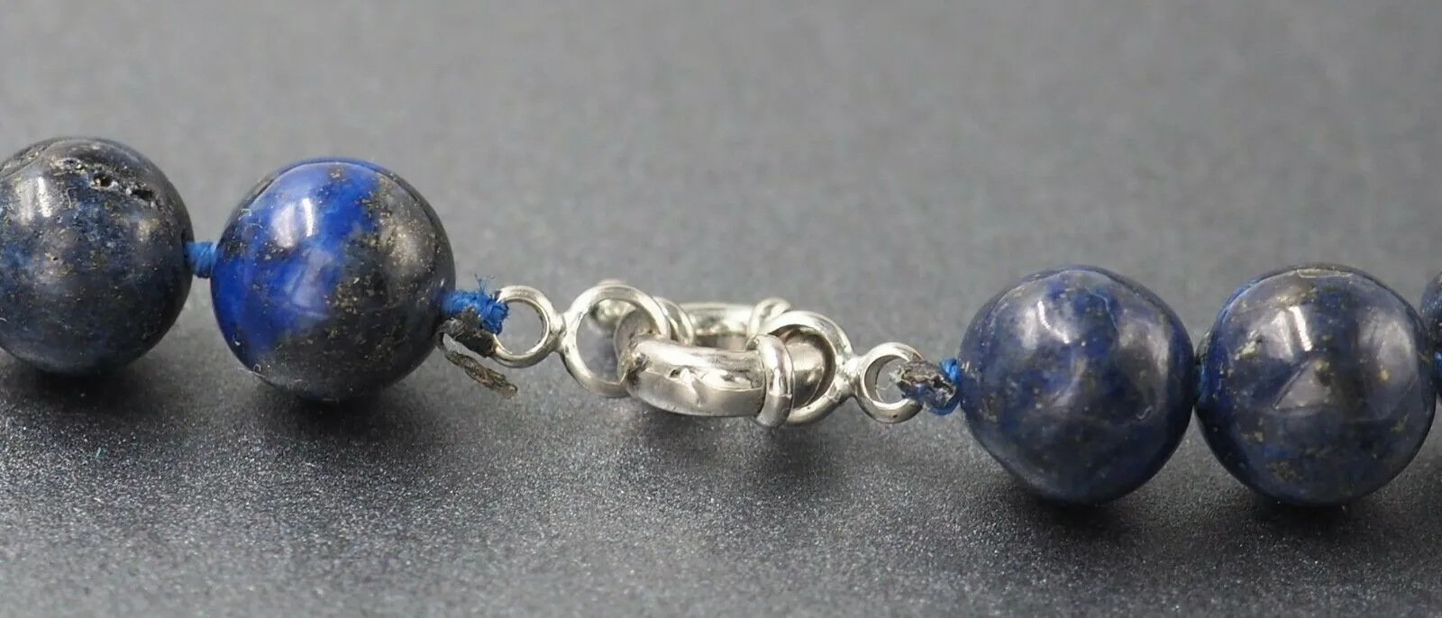 Lapis Lazuli Beaded Strand Necklace