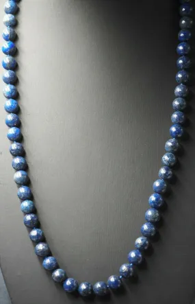 Lapis Lazuli Beaded Strand Necklace