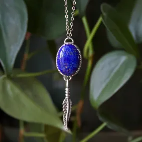 Lapis Lazuli Dreams Sterling Silver Necklace