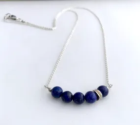 Lapis Lazuli / Sterling Silver Necklace