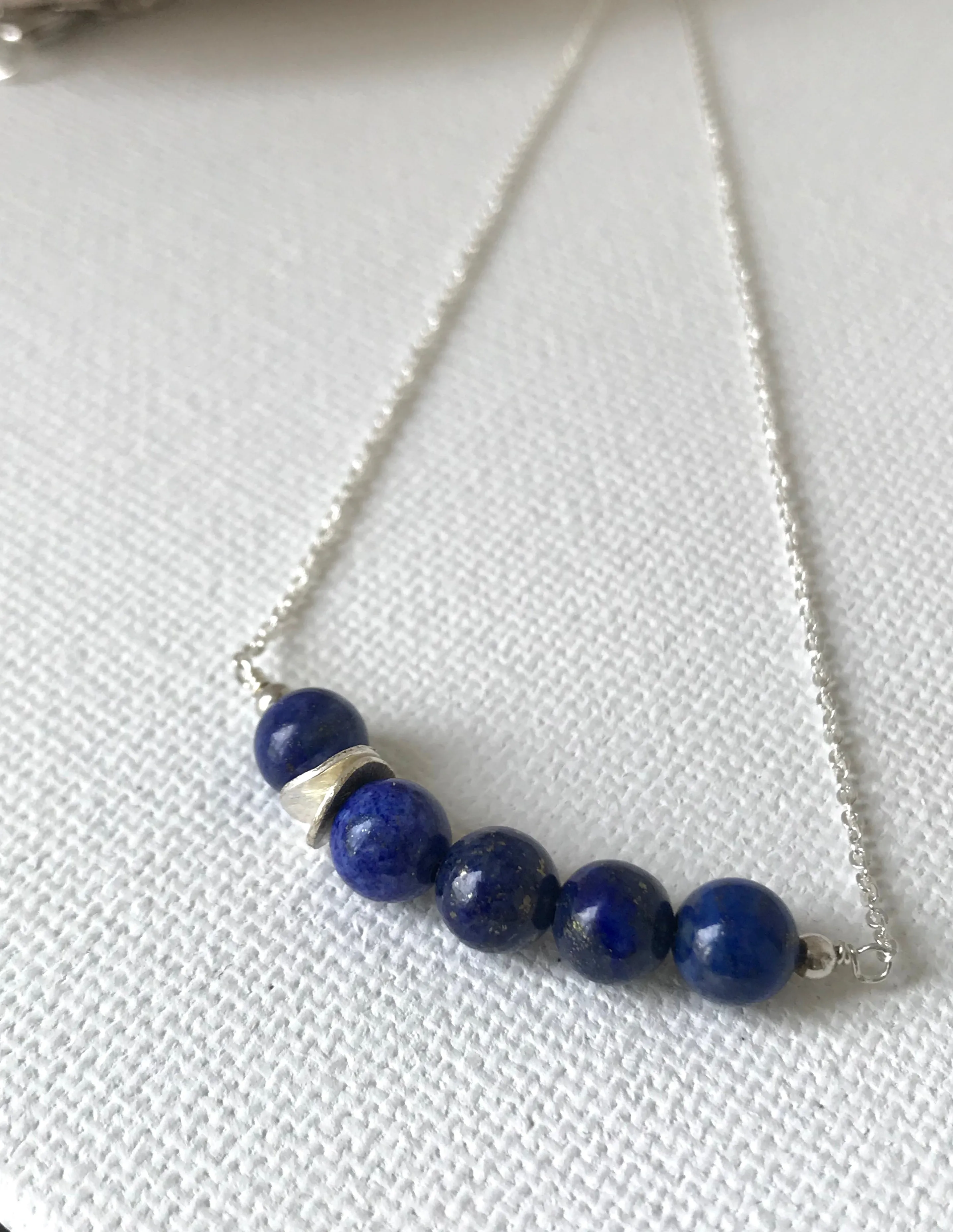 Lapis Lazuli / Sterling Silver Necklace